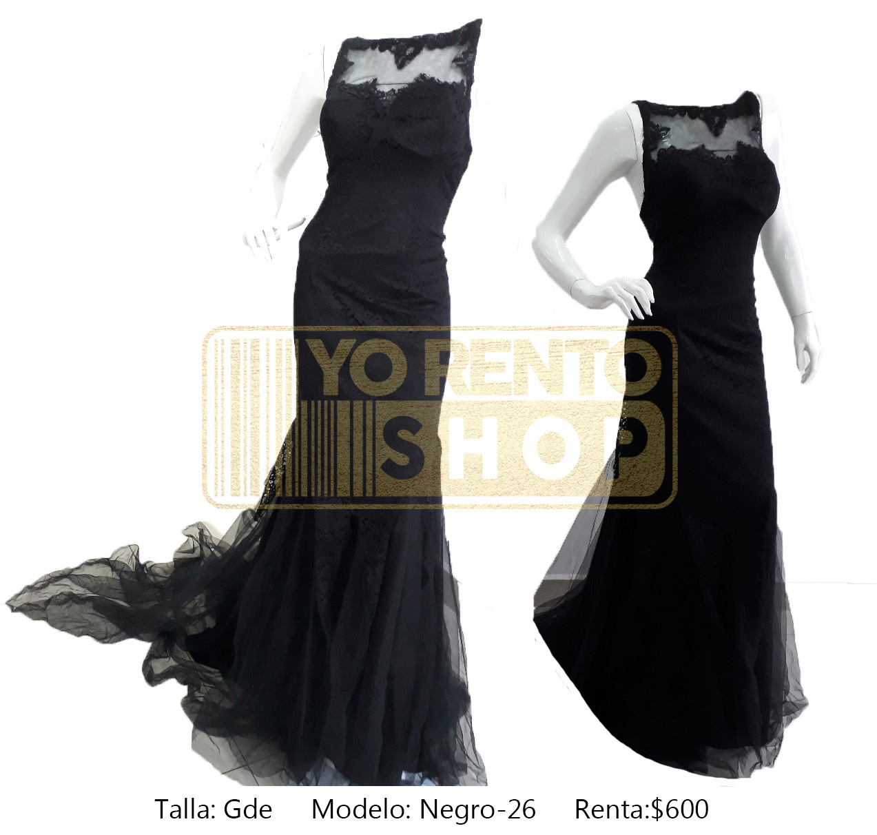 Vestido de encaje con cauda larga YoRentoShop.com Envío a domicilio en: Aguascalientes, Baja California, Baja California Sur, Campeche, Chiapas, Chihuahua, Coahuila, Colima, Distrito Federal, Durango, Estado de México, Guanajuato, Guerrero, Hidalgo, Jalisco, Michoacán, Morelos, Nayarit, Nuevo León, Oaxaca, Puebla, Querétaro, Quintana Roo, San Luis Potosí, Sinaloa, Sonora, Tabasco, Tamaulipas, Tlaxcala, Veracruz, Yucatán. 341 413 3313