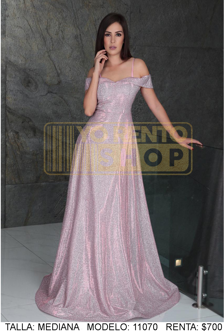 Vestido rosa glitter, hombros caidos YoRentoShop.com Envío a domicilio en: Aguascalientes, Baja California, Baja California Sur, Campeche, Chiapas, Chihuahua, Coahuila, Colima, Distrito Federal, Durango, Estado de México, Guanajuato, Guerrero, Hidalgo, Jalisco, Michoacán, Morelos, Nayarit, Nuevo León, Oaxaca, Puebla, Querétaro, Quintana Roo, San Luis Potosí, Sinaloa, Sonora, Tabasco, Tamaulipas, Tlaxcala, Veracruz, Yucatán. 341 413 3313
